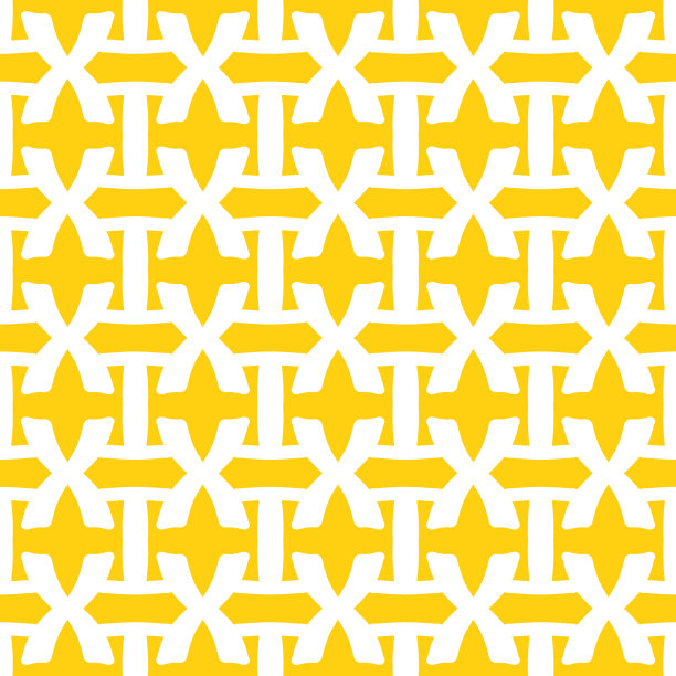 金色几何线条无缝图案