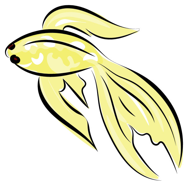 水墨锦鲤鱼