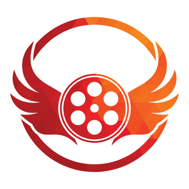 传媒飞鸟影视摄影logo设计