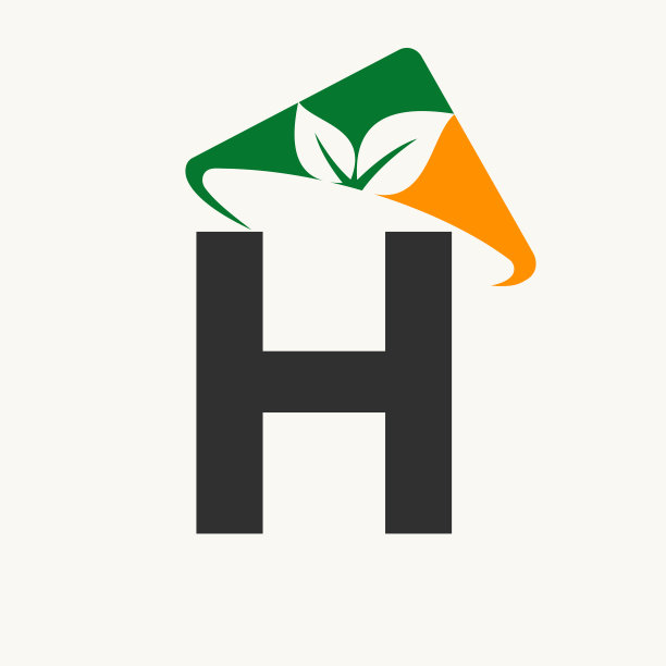 h字母机械logos