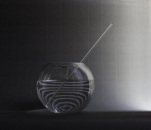 圆形彩色折光纹