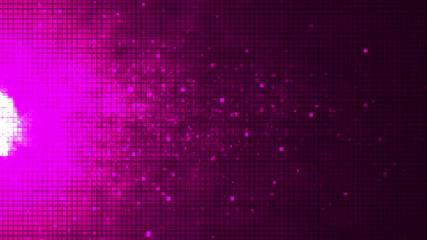 淡紫色格子图案背景素材