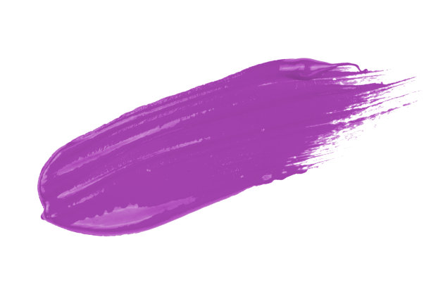 紫色唇彩海报