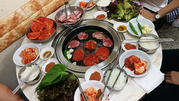 韩式烤肉,小吃,美食,餐饮