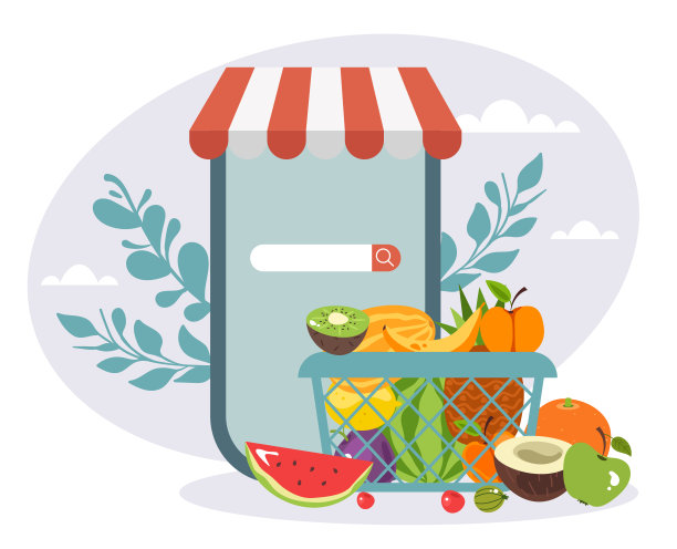 菜市场服务标语