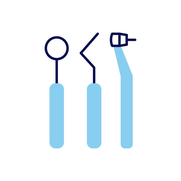 专业牙科诊所设备元素插图