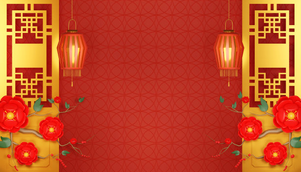 中秋节舞台背景