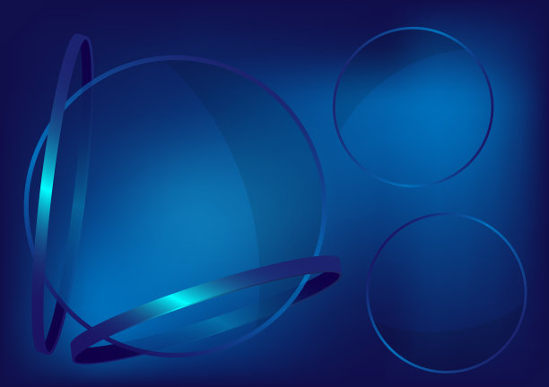 矢量插图简约生活用品镜子