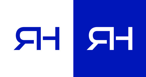 hr字母logo