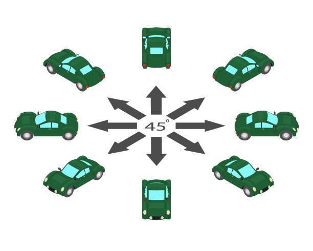 矢量卡通高级古董车