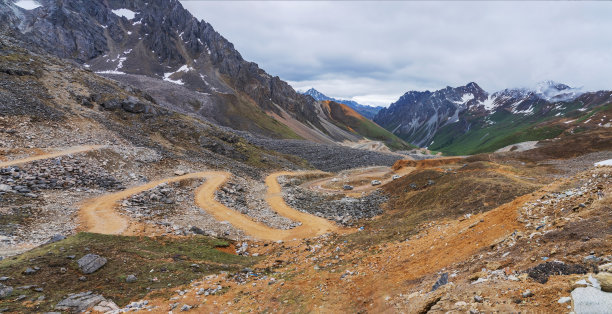 中国西藏高原山脉和地理地貌