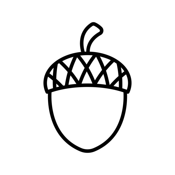 卡通板栗logo栗子logo