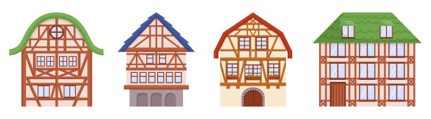 半木结构,德国文化,法兰克福