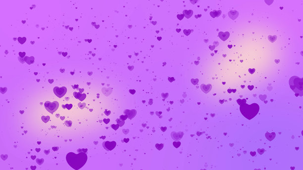 紫色婚礼效果图