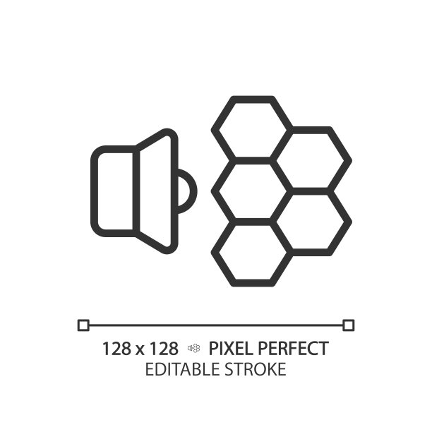 多边形六边形logo标志设计