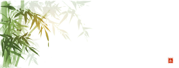 水墨山水画抽象风景画