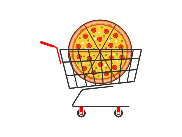 超市零食美食logo