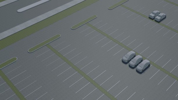 停车场景观设计效果图
