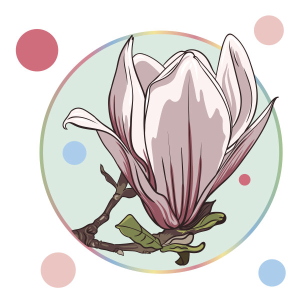 玉兰花logo