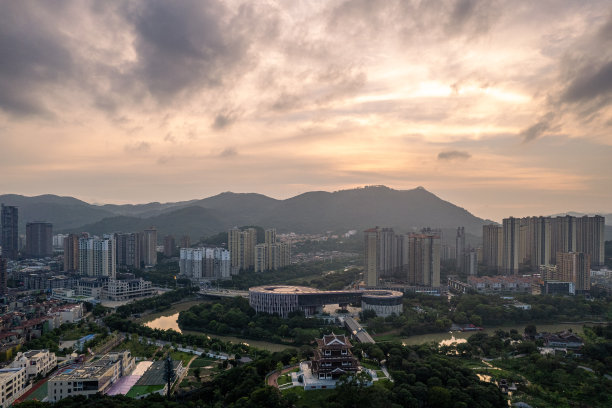 外墙远眺鸟瞰全景