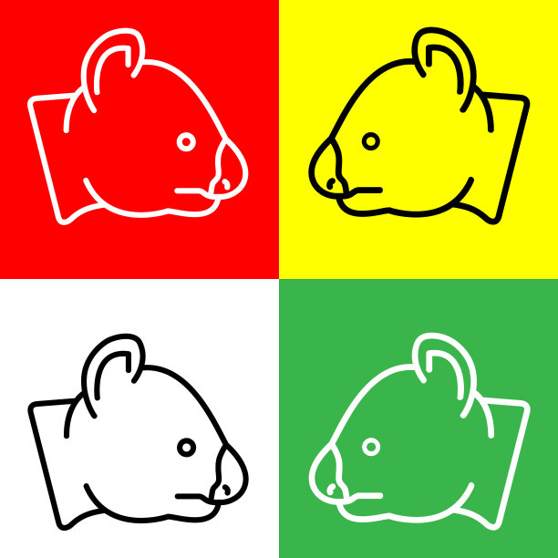 卡通考拉logo标志