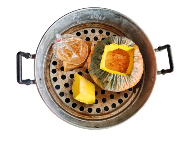 蒸老南瓜
