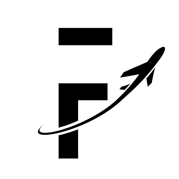 f字母交通运输logo