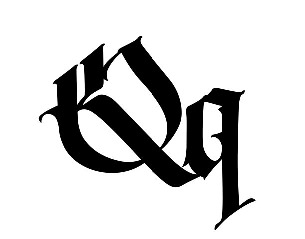 q英文logo
