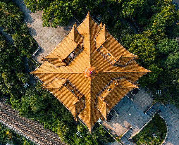 建筑结构,黄色,远古的