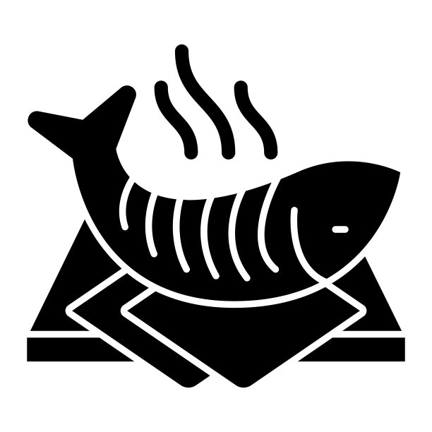 烤鱼餐饮餐馆logo