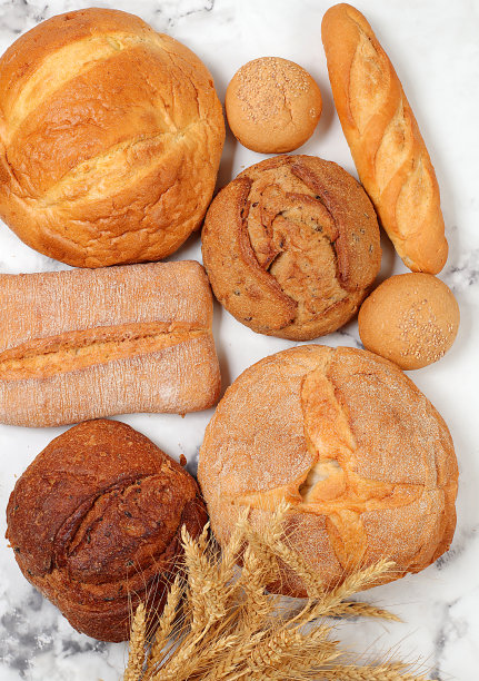 长面包,法式长棍面包,法式食品