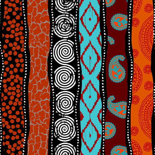 三角形碎花面料