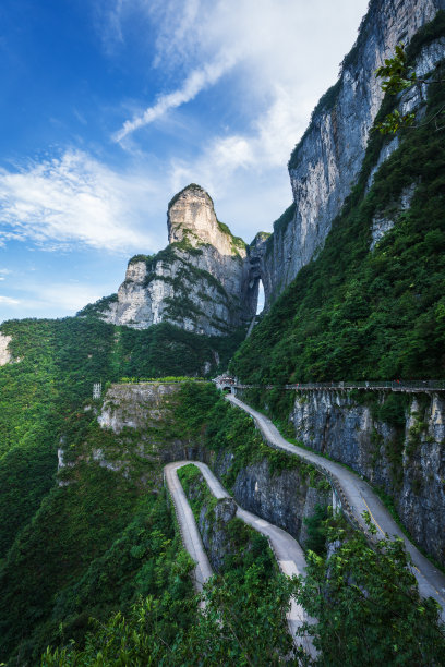 高清天门山风光图片