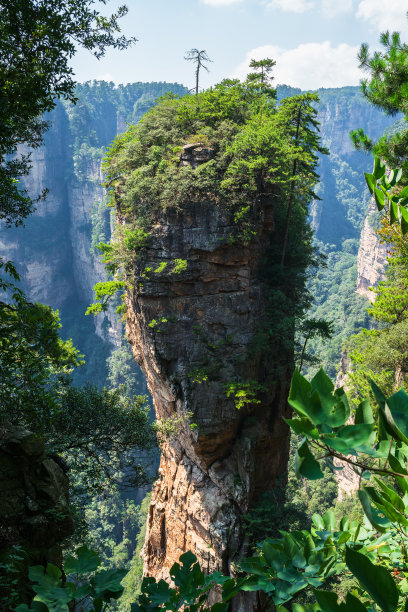 高清天门山风光图片