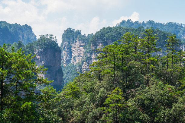 高清天门山风光图片