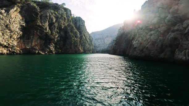 海景湖景度假文旅户外背景