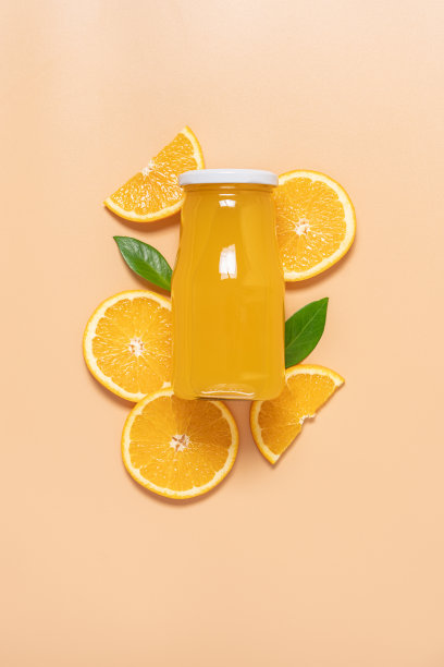 橙汁设计素材