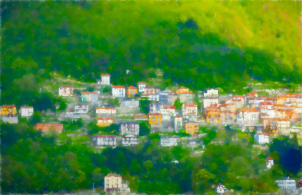 欧美风景油画
