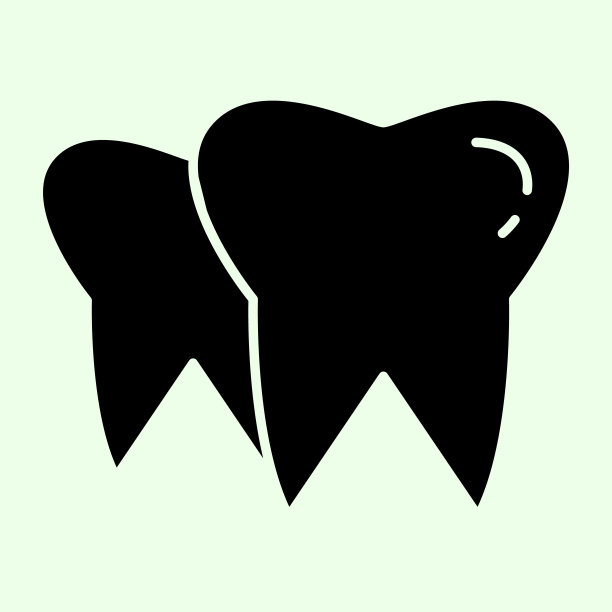 牙科logo爱心