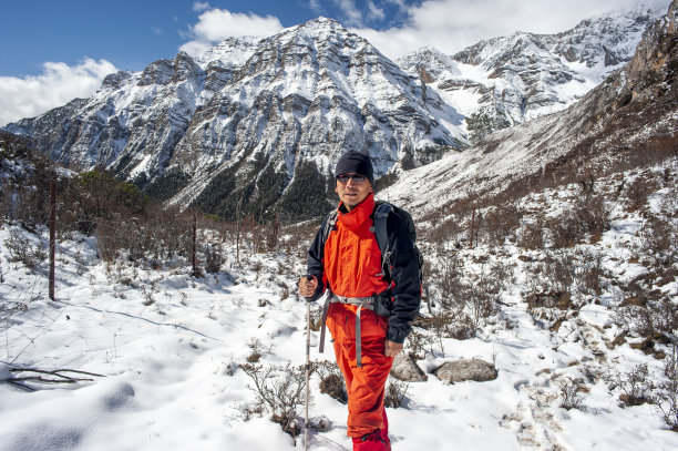 黄龙雪山