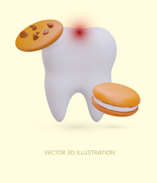 牙科广告 创意图 牙齿种植