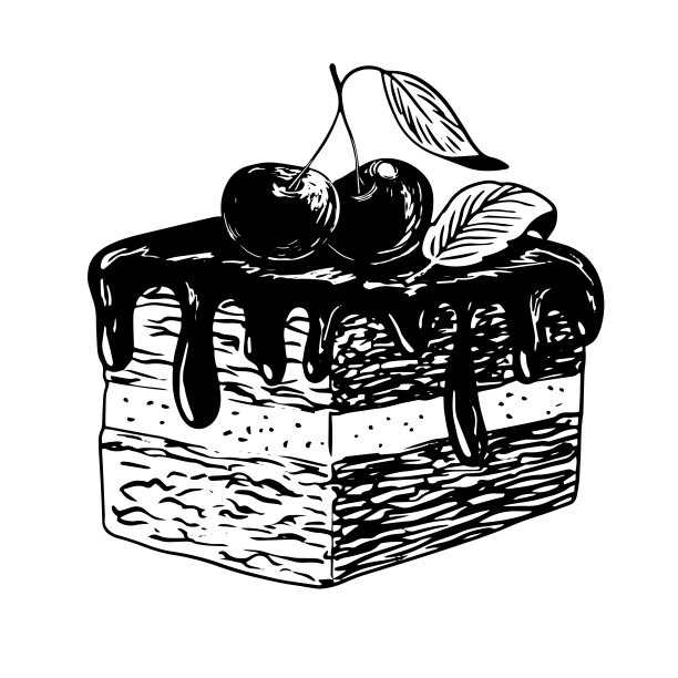 黑森林小蛋糕