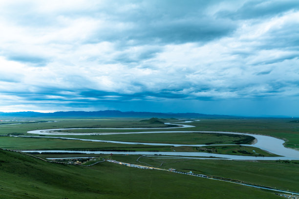 黄河湿地美景