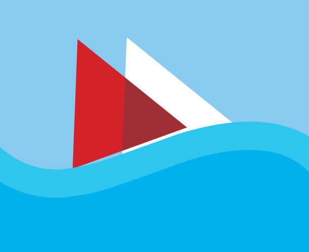 扬帆起航logo标志设计
