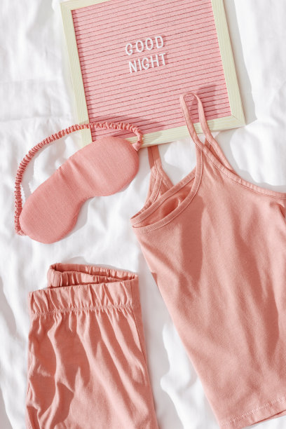 纯棉床单被罩粉色