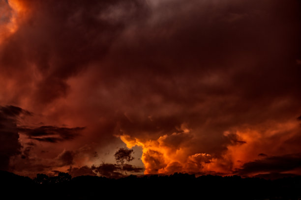 红黑色暗调抽象背景