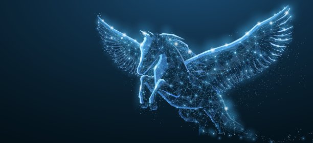 马,独角兽,科技标志