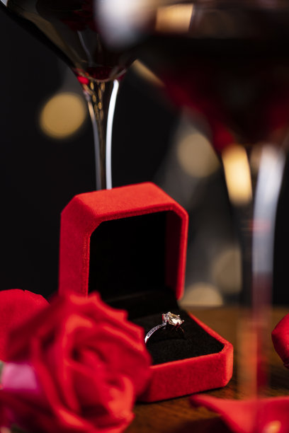 璀璨闪耀钻石订婚戒指