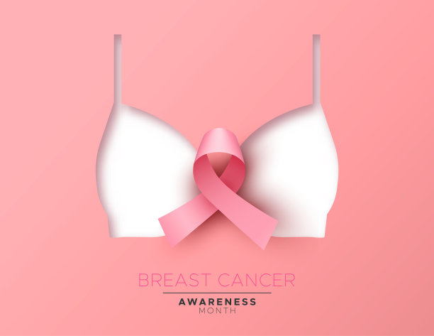 乳癌,癌症,乳癌警示丝带