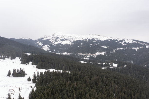 4k高清高原雪山风景